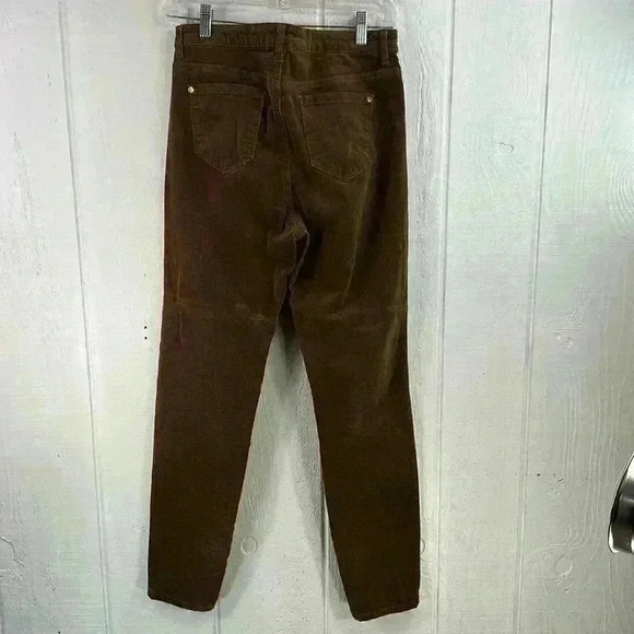 Well Worn Women’s Size 8/29 Brown 5-Pocket Super Fine Corduroy Pants - Picture 6 of 8